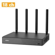 NVR آیمو N118W-8A0E پشتیبانی از 18 کانال دوربین باسیم و بی سیم 5 مگاپیکسلی